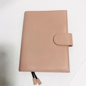 Moterm Leather Cover for Stalogy, B6 size, Pink